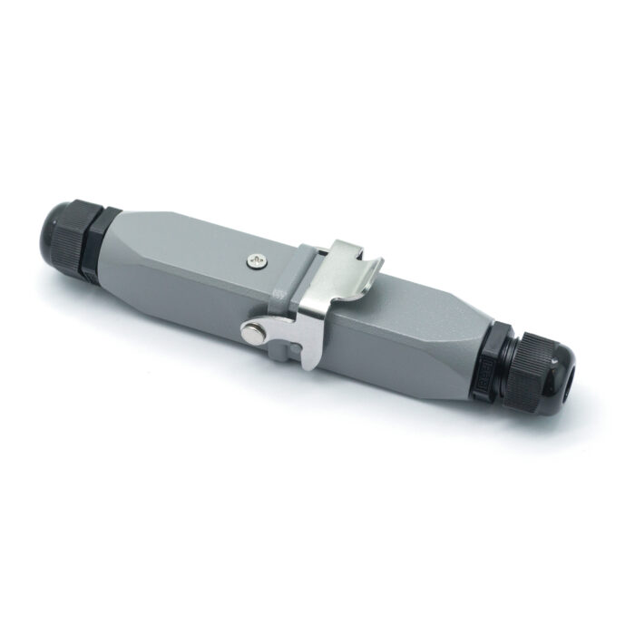 Промышленный прямоугольный разъем (комплект) ZJHK HA-003-TE-CCT-1L-2PG11 (K000000027)