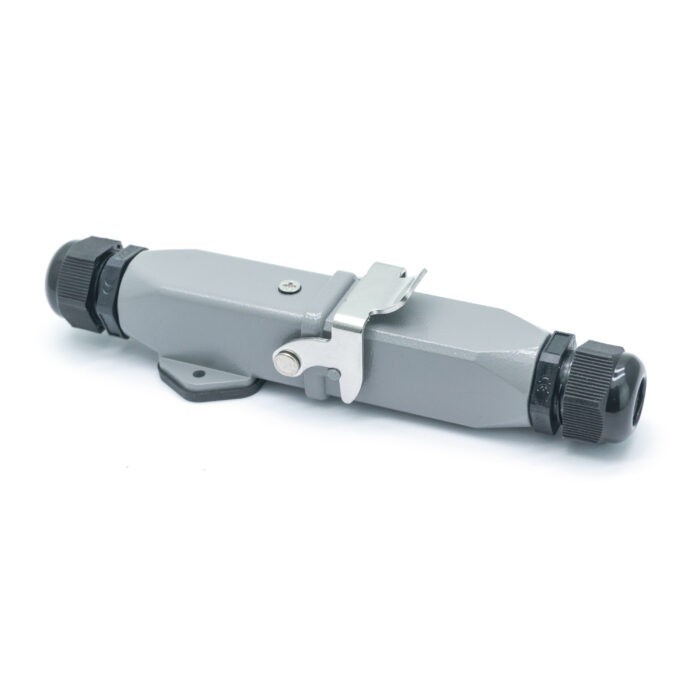 Промышленный прямоугольный разъем (комплект) ZJHK HA-003-TE-SF-1L-2M20 (K000000018)