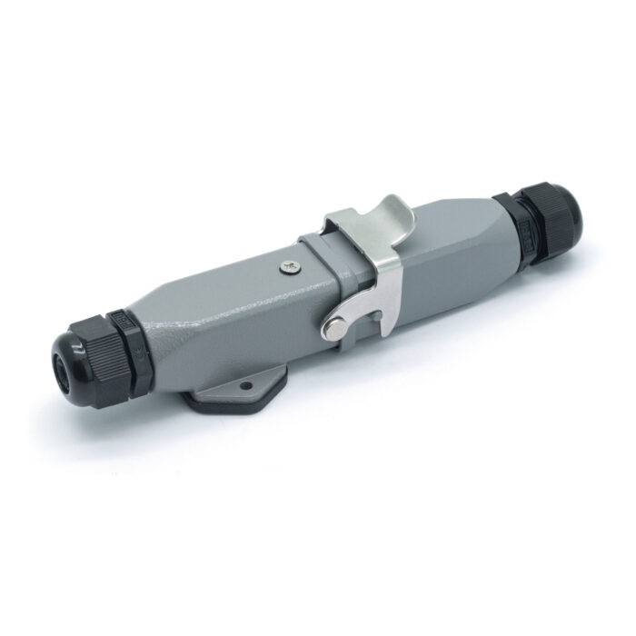 Промышленный прямоугольный разъем (комплект) ZJHK HA-003-TE-SF-1L-2PG11 (K000000019)