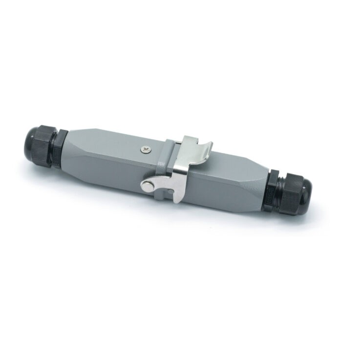 Промышленный прямоугольный разъем (комплект) ZJHK HA-004-TE-CCT-1L-2PG11 (K000000054)