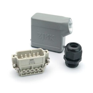 Вилка промышленного разъема в кабельном кожухе HA-010-M-SE-2B-PG16 (PK00000040)