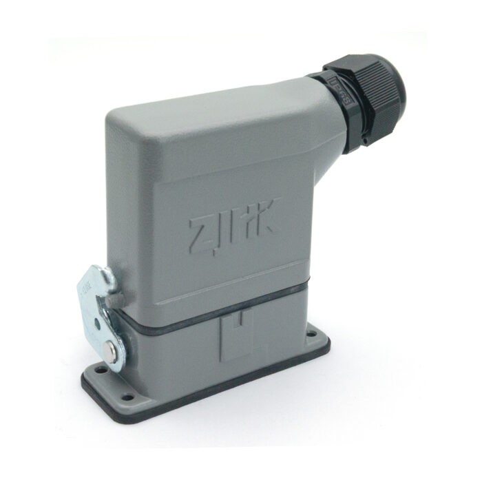 Промышленный прямоугольный разъем (комплект) ZJHK HA-010-SE-BK-1L-PG16 (K000000056)