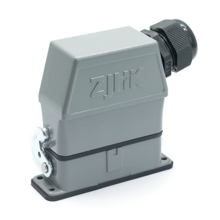 Промышленный прямоугольный разъем (комплект) ZJHK HA-016-SEH-BK-1L-PG21 (K000000131)