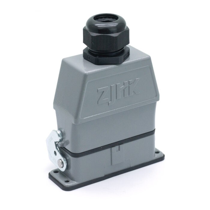 Промышленный прямоугольный разъем (комплект) ZJHK HA-016-TEH-BK-1L-M25 (K000000134)