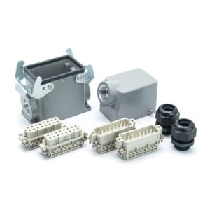Промышленный прямоугольный разъем (комплект) ZJHK HA-032-SE-SF-2L-2M25 (K000000220)