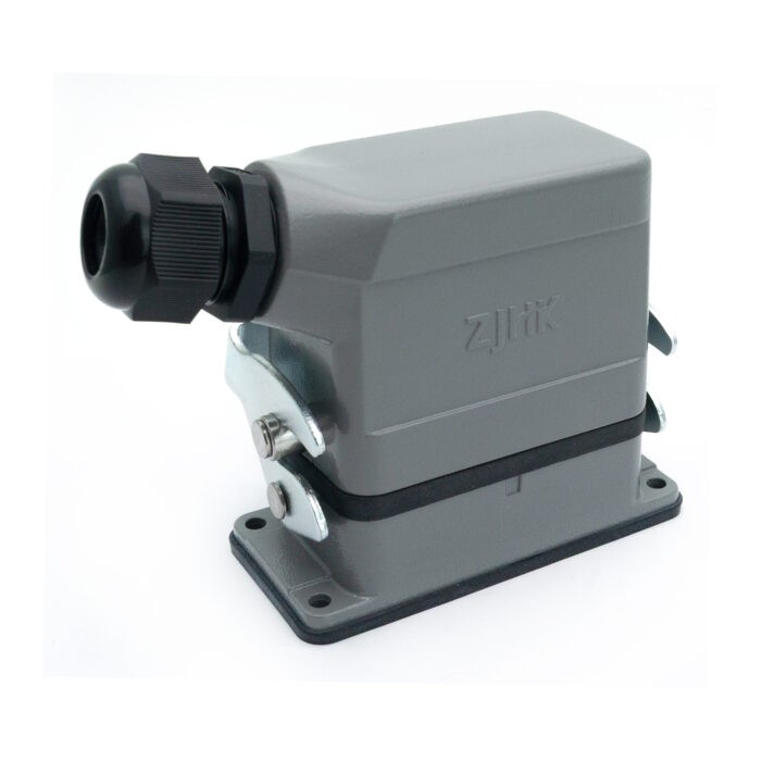 Промышленный прямоугольный разъем (комплект) ZJHK HSB-004-SE-BK-1L-PG16 (K000001620)