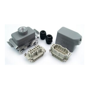 Промышленный прямоугольный разъем (комплект) ZJHK HE-010-SE-CCT-2L-2M20 (K000000606)