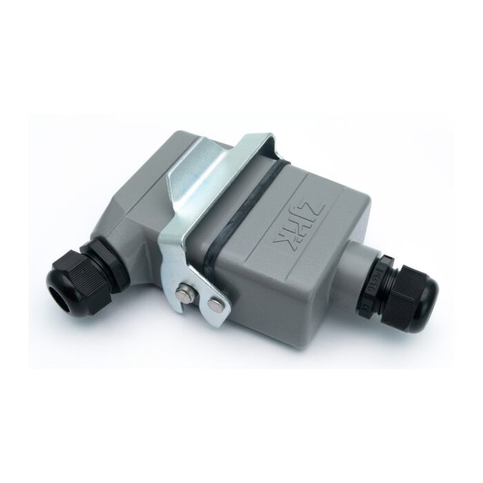Промышленный прямоугольный разъем (комплект) ZJHK HSB-004-SE-CCT-1L-2PG16 (K000001666)