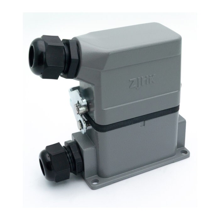 Промышленный прямоугольный разъем (комплект) ZJHK HSB-004-SE-SF-1L-2PG16 (K000001746)