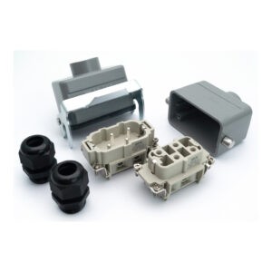 Промышленный прямоугольный разъем (комплект) ZJHK HSB-004-TE-CCT-1L-2PG16 (K000001667)