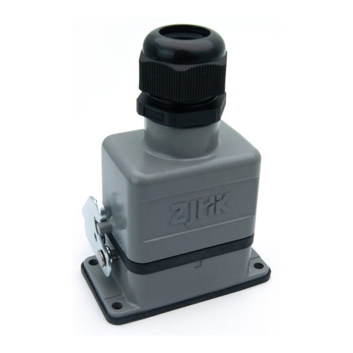 Промышленный прямоугольный разъем (комплект) ZJHK HSBS-004-TE-BK-1L-M25 (K000001437)